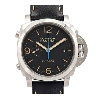 オフィチーネパネライ(OFFICINE PANERAI)のオフィチーネ パネライ ルミノール フライバック クロノグラフ PAM00524 自動巻き ステンレススティール メンズ OFFICINE PANERAI 【中古】 【時計】(腕時計(アナログ))