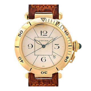 カルティエ(Cartier)のカルティエ パシャ 38 81750353 自動巻き イエローゴールド メンズ CARTIER 【中古】 【時計】(腕時計(アナログ))