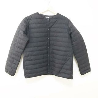 ザノースフェイス(THE NORTH FACE)のTHE NORTH FACE(ノースフェイス) ブルゾン サイズXL レディース ウィンドストッパーゼファーシェルカーディガン NDW92262 黒 長袖/中綿/秋/冬(ブルゾン)