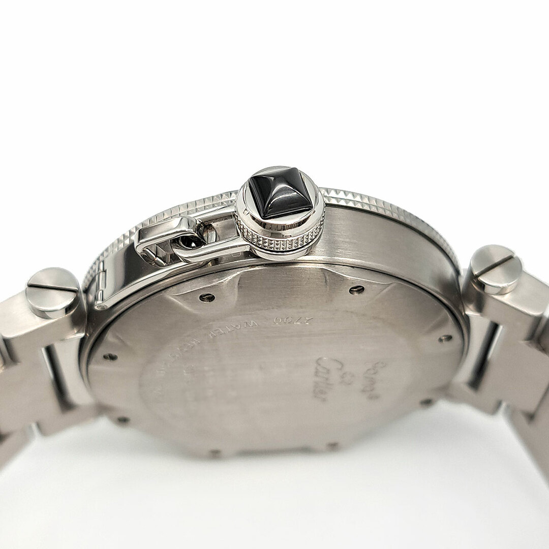 Cartier(カルティエ)のカルティエ パシャ シータイマー Overhauled W31077M7 自動巻き ステンレススティール メンズ CARTIER 【中古】 【時計】 メンズの時計(腕時計(アナログ))の商品写真