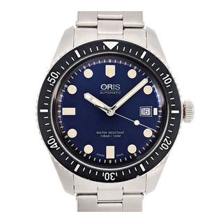 オリス(ORIS)のオリス ダイバーズ 65 01 733 7720 4055-07 8 21 18 自動巻き ステンレススティール メンズ ORIS 【中古】 【時計】(腕時計(アナログ))