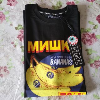 ミシカ(MISHKA)のMISHKA  KEEP WATCH BRAND BANANA TEE  【黒】(Tシャツ/カットソー(半袖/袖なし))