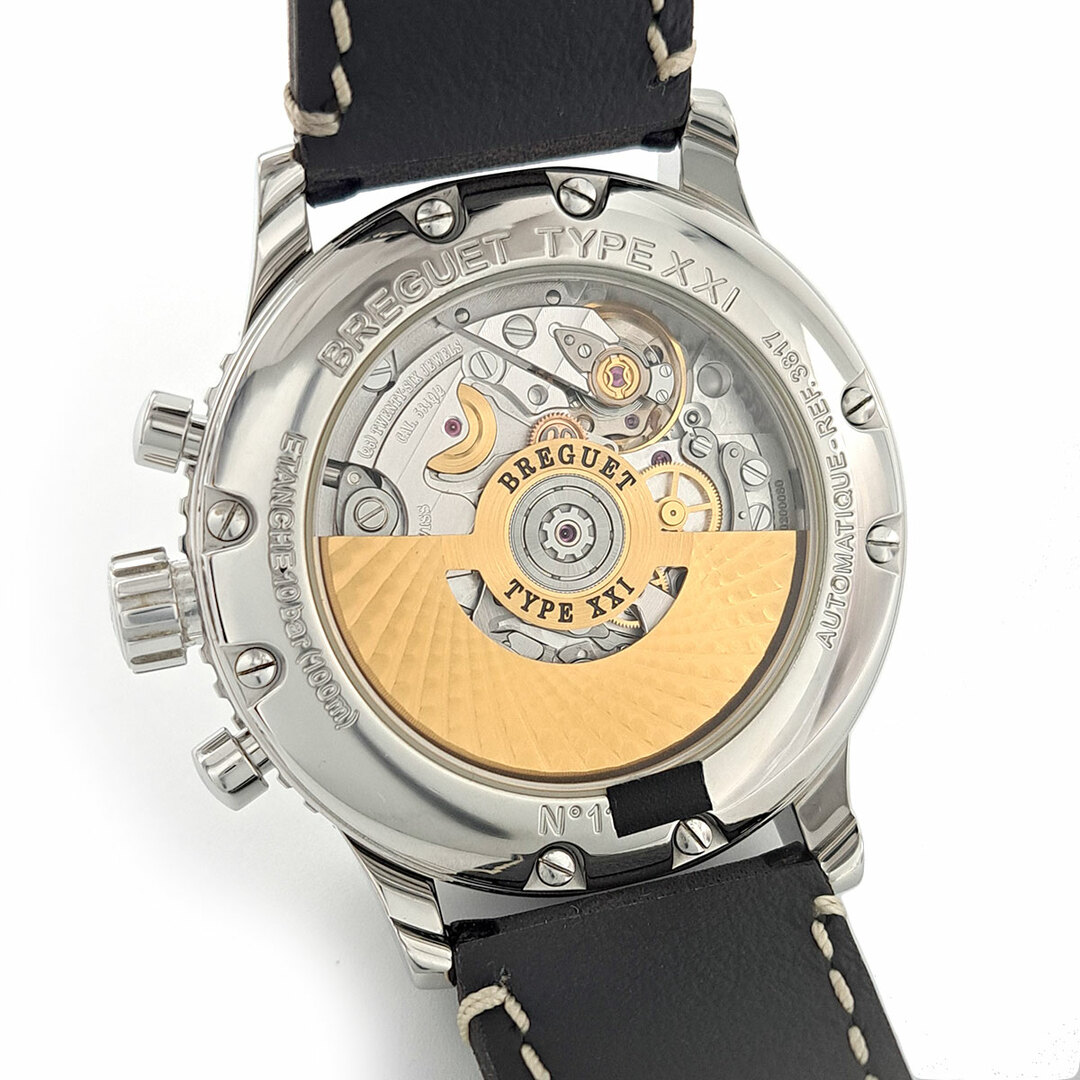 Breguet(ブレゲ)のブレゲ タイプ XXI クロノグラフ 3817ST/X2/3ZU 自動巻き ステンレススティール メンズ Breguet 【中古】 【時計】 メンズの時計(腕時計(アナログ))の商品写真