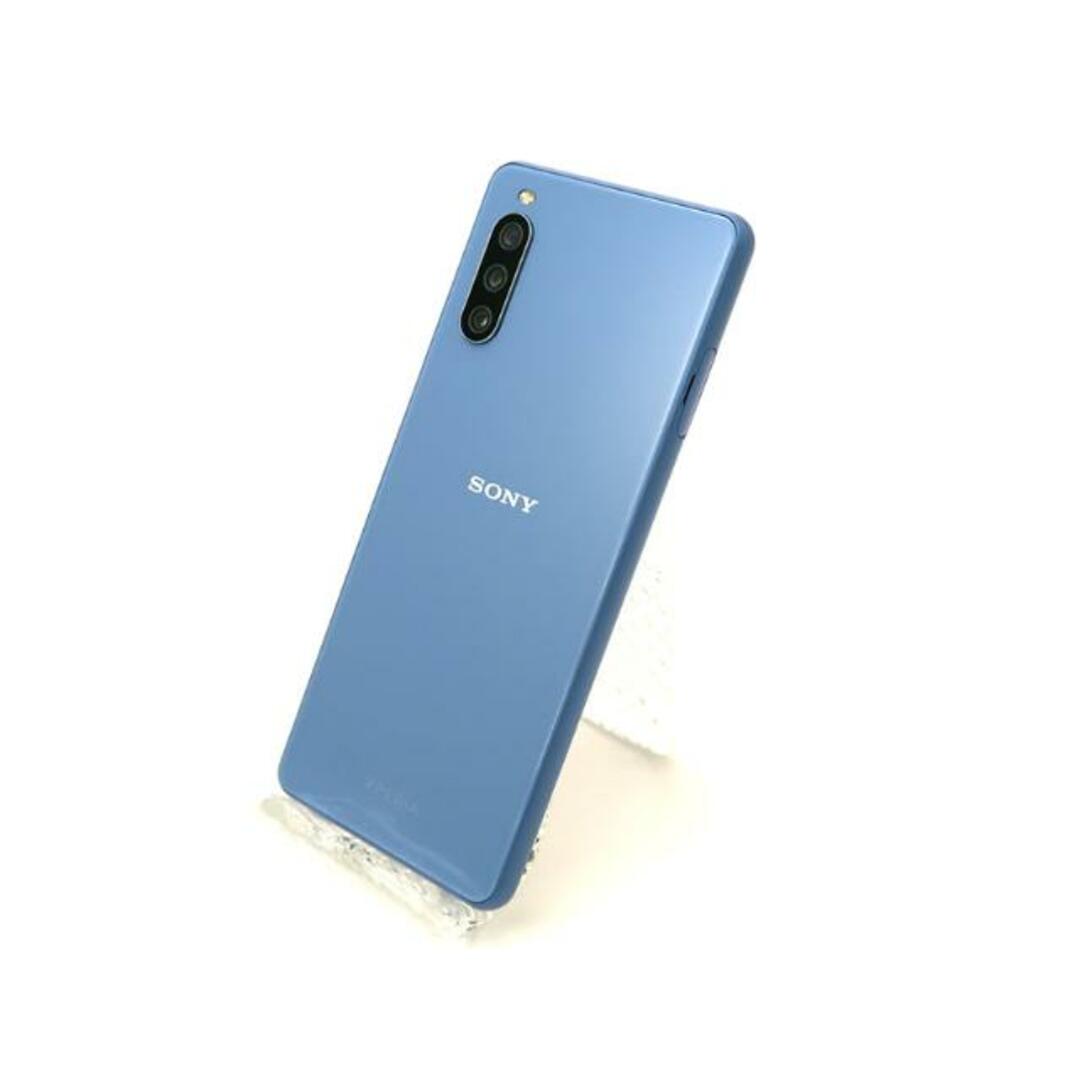 Xperia(エクスペリア)のSIMロック解除済み Xperia 10 III SOG04 128GB Cランク 本体【ReYuuストア】 ブルー スマホ/家電/カメラのスマートフォン/携帯電話(スマートフォン本体)の商品写真