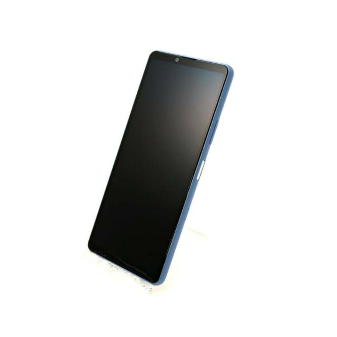 Xperia(エクスペリア)のSIMロック解除済み Xperia 10 III SOG04 128GB Cランク 本体【ReYuuストア】 ブルー スマホ/家電/カメラのスマートフォン/携帯電話(スマートフォン本体)の商品写真