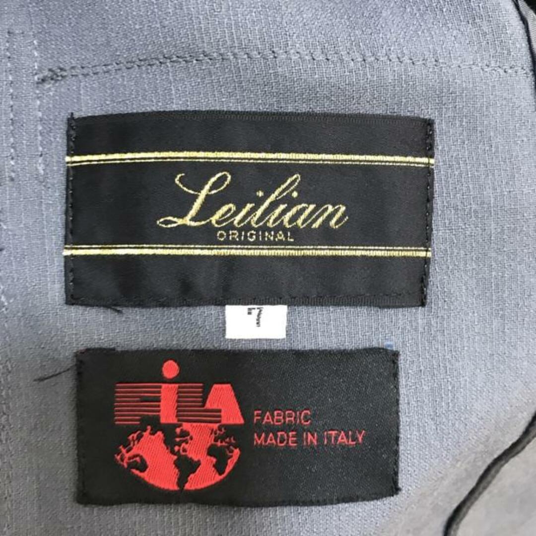 leilian(レリアン)のLeilian(レリアン) スカートスーツ サイズ7 S レディース - ブルーグリーン×アイボリー 肩パッド/襟着脱可 レディースのフォーマル/ドレス(スーツ)の商品写真