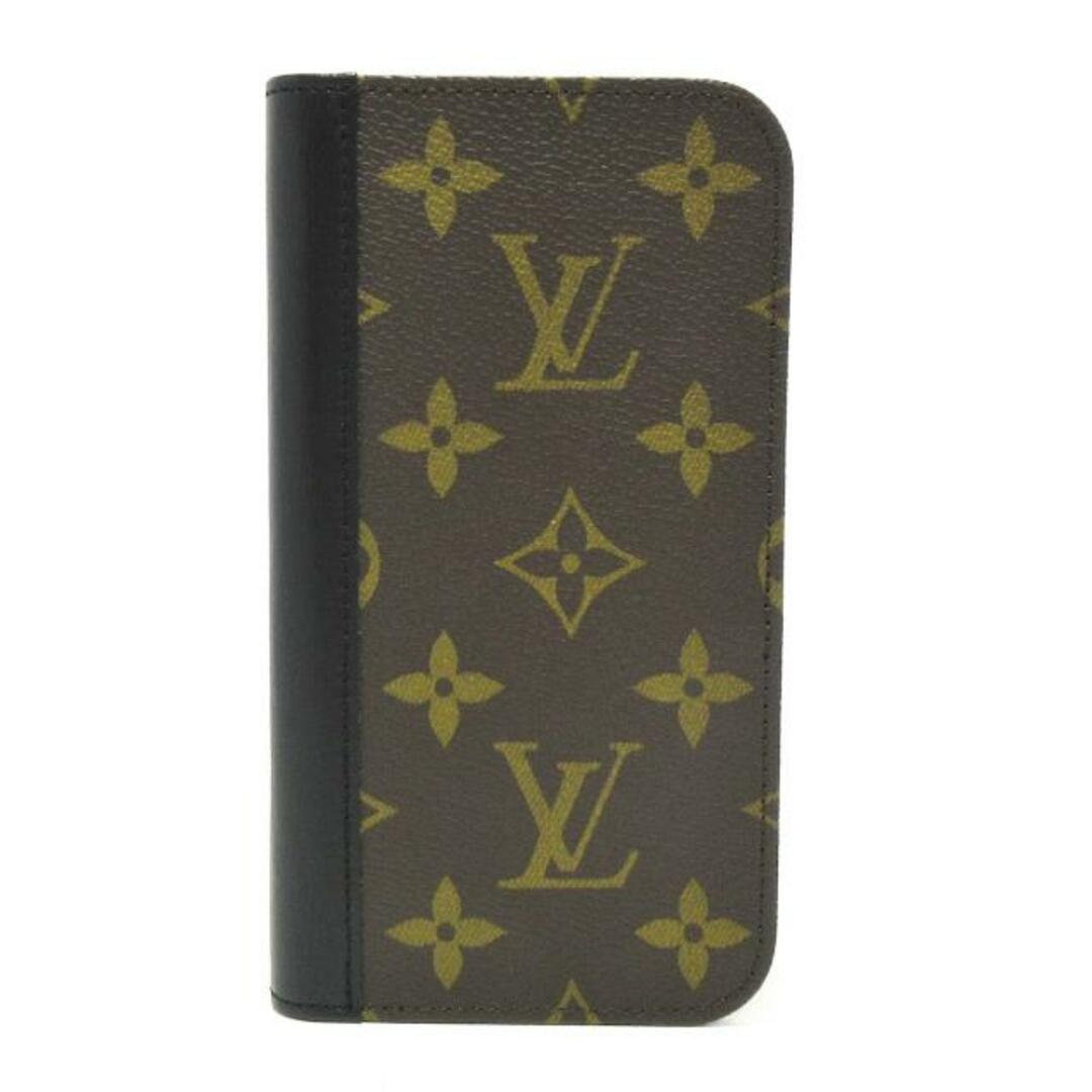 LOUIS VUITTON(ルイヴィトン)のLOUIS VUITTON(ルイヴィトン) 携帯電話ケース モノグラム IPHONE15PROフォリオ M82891 - iPhoneケース モノグラム･キャンバス、カーフレザー（皮革の種類：牛革） スマホ/家電/カメラのスマホアクセサリー(モバイルケース/カバー)の商品写真