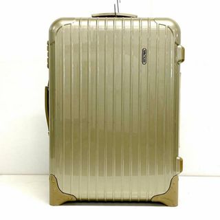 リモワ(RIMOWA)のRIMOWA(リモワ) キャリーバッグ - グレーベージュ TSAロックナンバー【200】 ポリカーボネイト(スーツケース/キャリーバッグ)