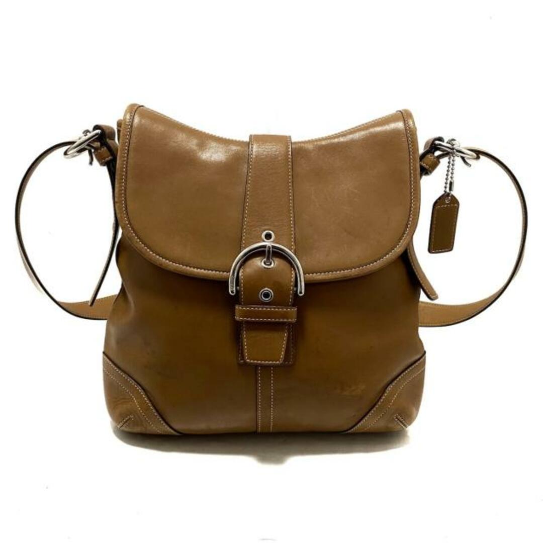 COACH(コーチ)のCOACH(コーチ) ショルダーバッグ ソーホースモールレザーダッフル 9480 ブラウン レザー レディースのバッグ(ショルダーバッグ)の商品写真