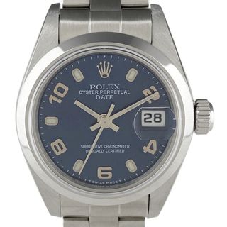 ロレックス(ROLEX)のロレックス オイスターパーペチュアル デイト 69160 自動巻き レディース 【中古】(腕時計)