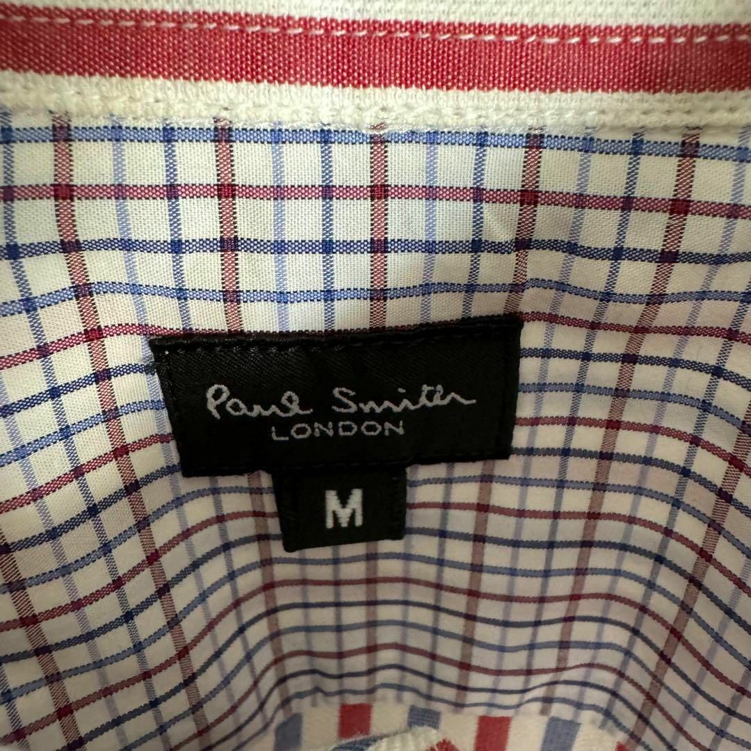 Paul Smith(ポールスミス)の【希少カラー】　ポールスミス　長袖シャツ　BDシャツ　マルチストライプ　M メンズのトップス(Tシャツ/カットソー(七分/長袖))の商品写真