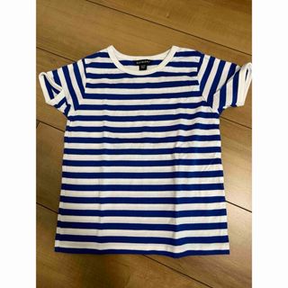 プチバトー(PETIT BATEAU)の専用！水通しのみ　マリメッコ    4Y Tシャツ　ブルーボーダー(Tシャツ/カットソー)