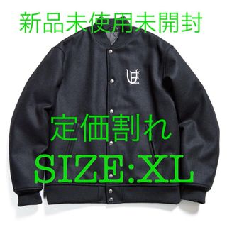 ユニフォームエクスペリメント(uniform experiment)の定価割れuniform experiment VARSITY JACKET XL(スタジャン)