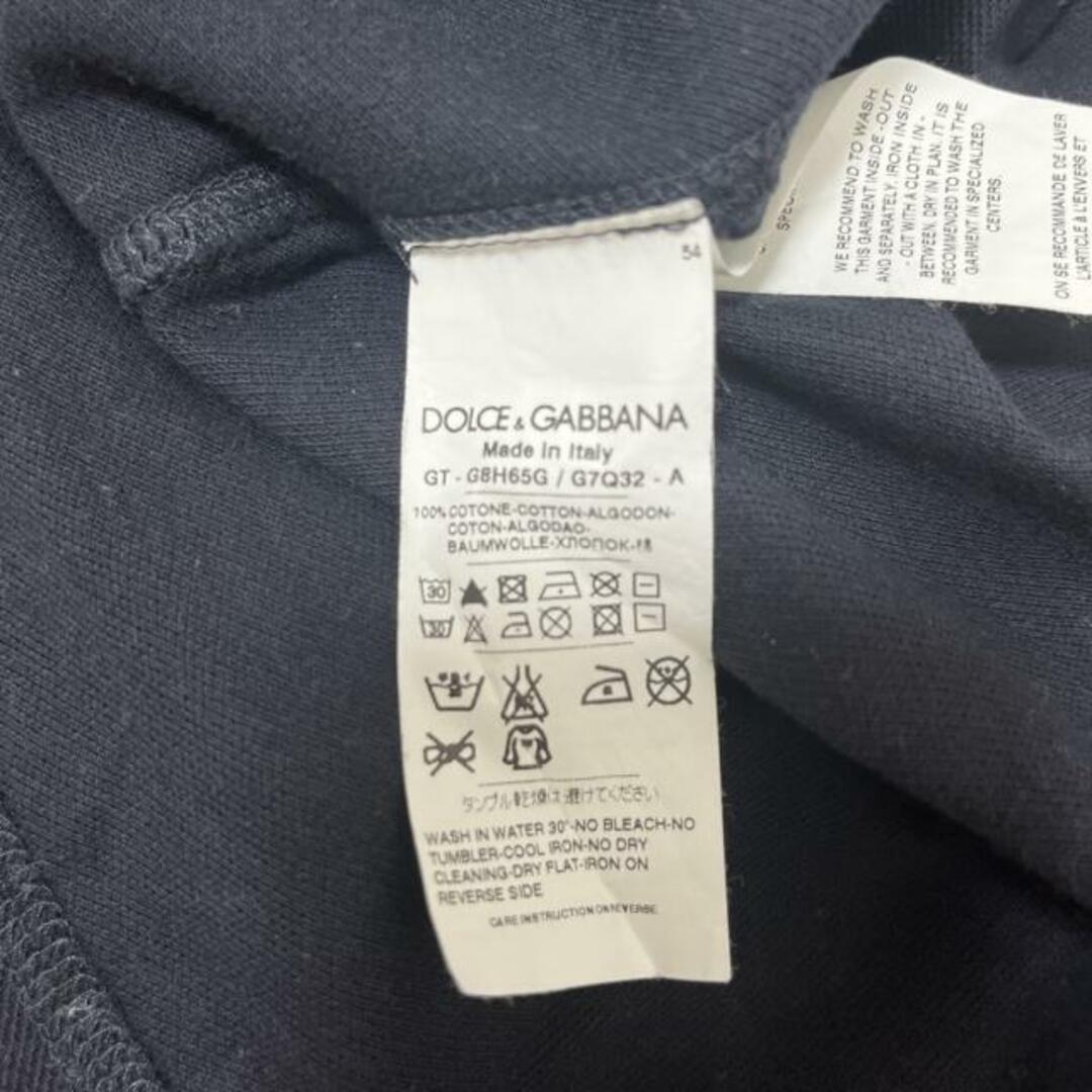 DOLCE&GABBANA(ドルチェアンドガッバーナ)のDOLCE&GABBANA(ドルチェアンドガッバーナ) 半袖ポロシャツ サイズ50 M メンズ - ダークネイビー×マルチ メンズのトップス(ポロシャツ)の商品写真