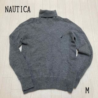 NAUTICA ノーティカ　タートルネック　セーター　ニット　M メンズ(Tシャツ/カットソー(半袖/袖なし))