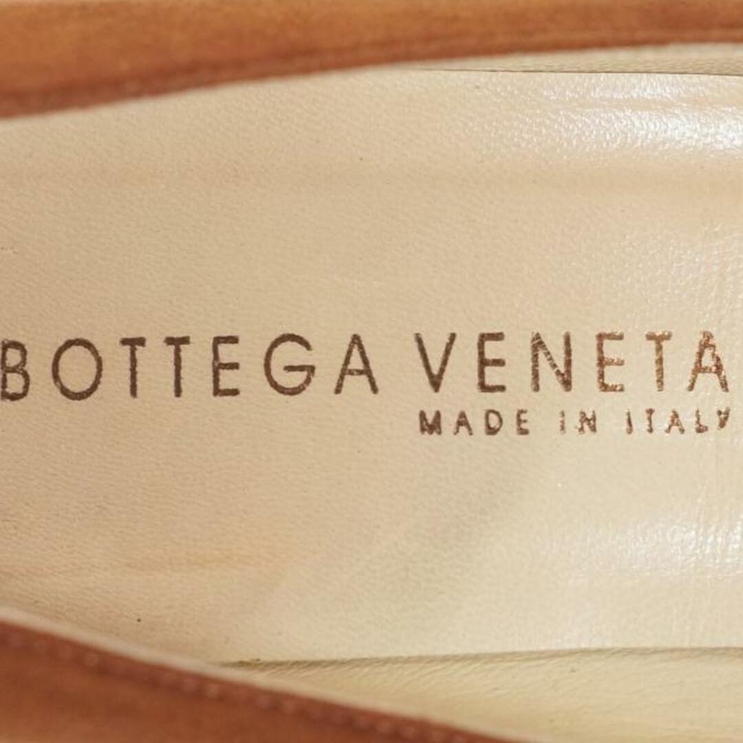 Bottega Veneta(ボッテガヴェネタ)のBOTTEGA VENETA(ボッテガヴェネタ) パンプス 7 C レディース - ブラウン アウトソール張替済 スエード レディースの靴/シューズ(ハイヒール/パンプス)の商品写真