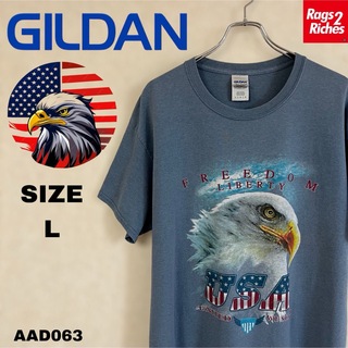 ギルタン(GILDAN)のFREEDOM LIBERTY  USA UNITED WESTAND Tシャツ(Tシャツ/カットソー(半袖/袖なし))