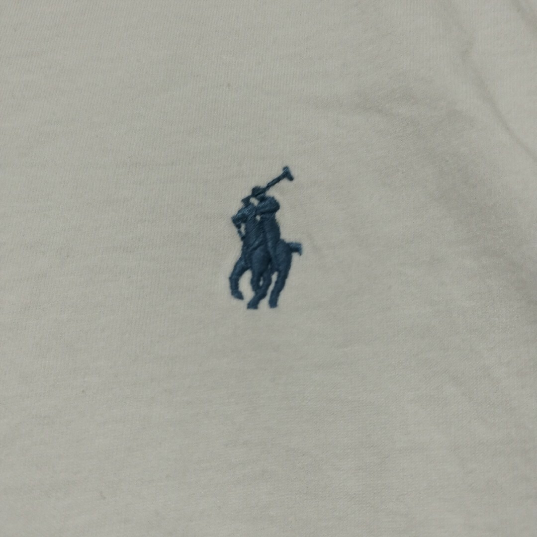 POLO RALPH LAUREN(ポロラルフローレン)のポロラルフローレン刺繍ポニーワンポイントロゴtシャツTシャツ白teePOLO メンズのトップス(Tシャツ/カットソー(半袖/袖なし))の商品写真