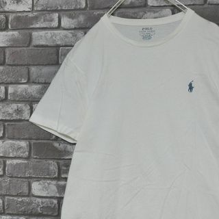 POLO RALPH LAUREN - ポロラルフローレン刺繍ポニーワンポイントロゴtシャツTシャツ白teePOLO