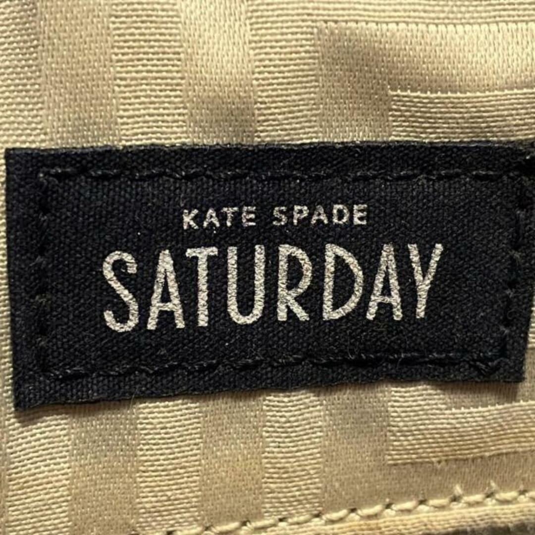 KATE SPADE SATURDAY(ケイトスペードサタデー)のKATE SPADE SATURDAY(ケイトスペードサタデー) トートバッグ - ブラウン×レッド ラタン×レザー レディースのバッグ(トートバッグ)の商品写真