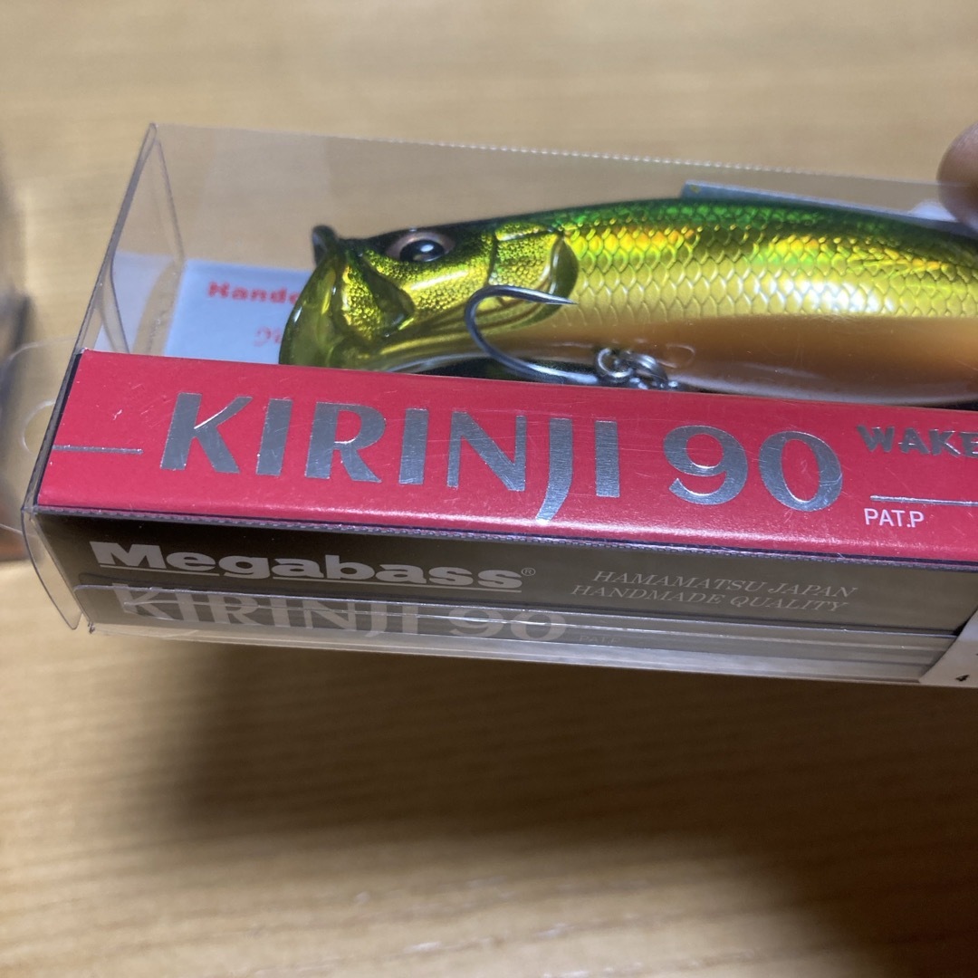 Megabass(メガバス)の【新品未使用】KIRINJI 90 GG ゴールデンライムOB スポーツ/アウトドアのフィッシング(ルアー用品)の商品写真