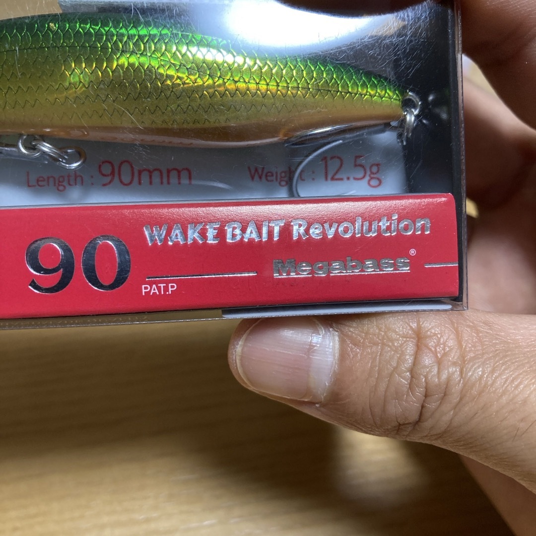 Megabass(メガバス)の【新品未使用】KIRINJI 90 GG ゴールデンライムOB スポーツ/アウトドアのフィッシング(ルアー用品)の商品写真