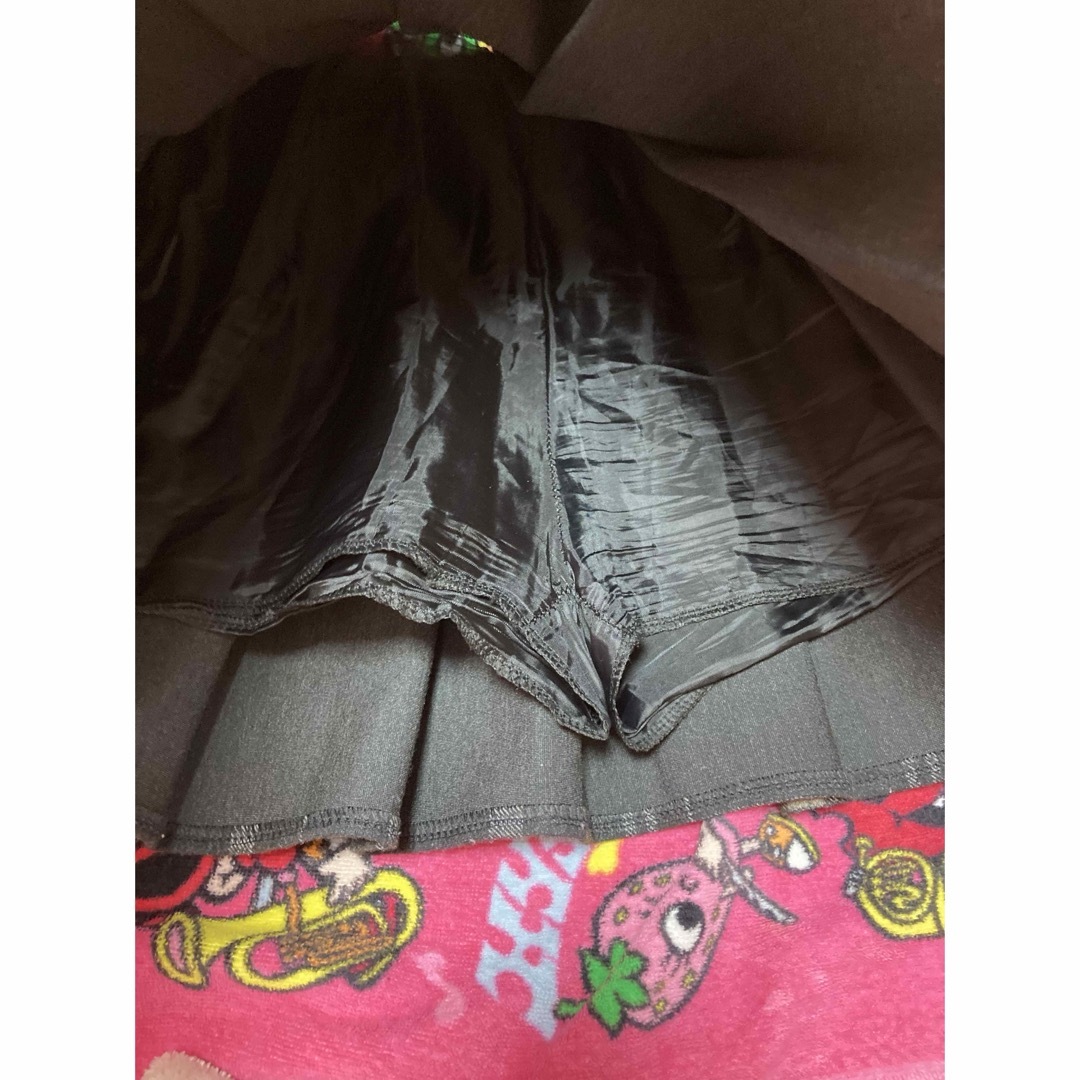 夢展望(ユメテンボウ)のプリーツスカート 厚手 ショーパン付き レディースのスカート(ひざ丈スカート)の商品写真