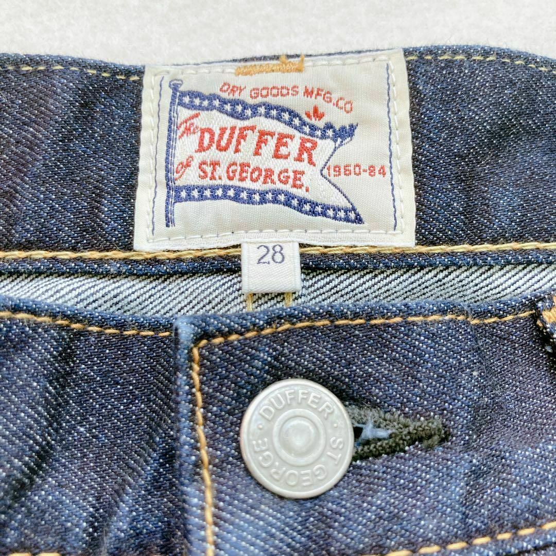 The DUFFER of ST.GEORGE(ザダファーオブセントジョージ)のダファーオブセントジョージ スリムテーパード 28 ペイント プリント メンズのパンツ(デニム/ジーンズ)の商品写真