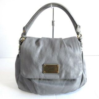 マークバイマークジェイコブス(MARC BY MARC JACOBS)のMARC BY MARC JACOBS(マークバイマークジェイコブス) ハンドバッグ クラシックQウキタ M3123007 グレー レザー(ハンドバッグ)