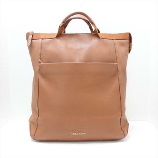 コールハーン(Cole Haan)のCOLE HAAN(コールハーン) リュックサック - ブラウン 3way レザー(リュック/バックパック)