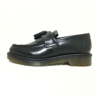 ドクターマーチン(Dr.Martens)のDr.Martens(ドクターマーチン) ローファー UK5 レディース - 黒 タッセル レザー(ローファー/革靴)