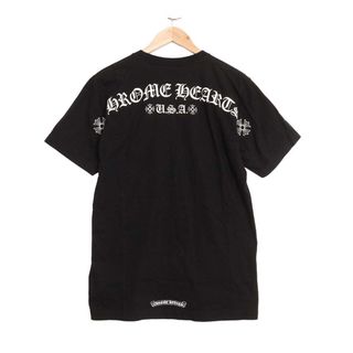 Chrome Hearts - クロムハーツ バック アーチ ロゴ Tシャツ 2212 304 0070 メンズ ブラック CHROME HEARTS 【中古】 【アパレル・小物】