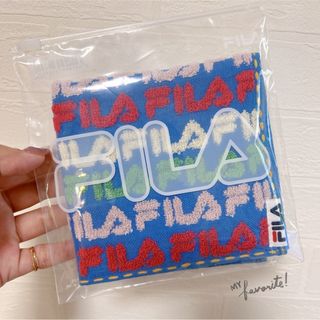 フィラ(FILA)の【FILA】レトロ　ポップ　カラフル　ハンドタオル　新品　抗菌(タオル/バス用品)