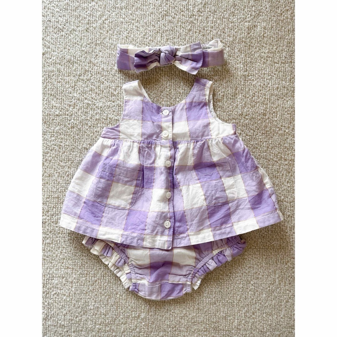 GAP Kids(ギャップキッズ)のbabyGAP ベビーギャップ　セットアップ キッズ/ベビー/マタニティのベビー服(~85cm)(ロンパース)の商品写真