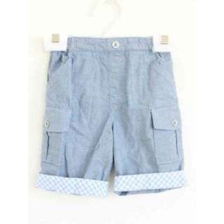 【春夏物 新入荷!】†コムサフォセット/COMME CA FOSSETTE†100cm ショートパンツ/ハーフパンツ/半ズボン/短パン 青【中古】子供服 キッズ kids 男の子 春夏秋 bottoms 214042(パンツ/スパッツ)