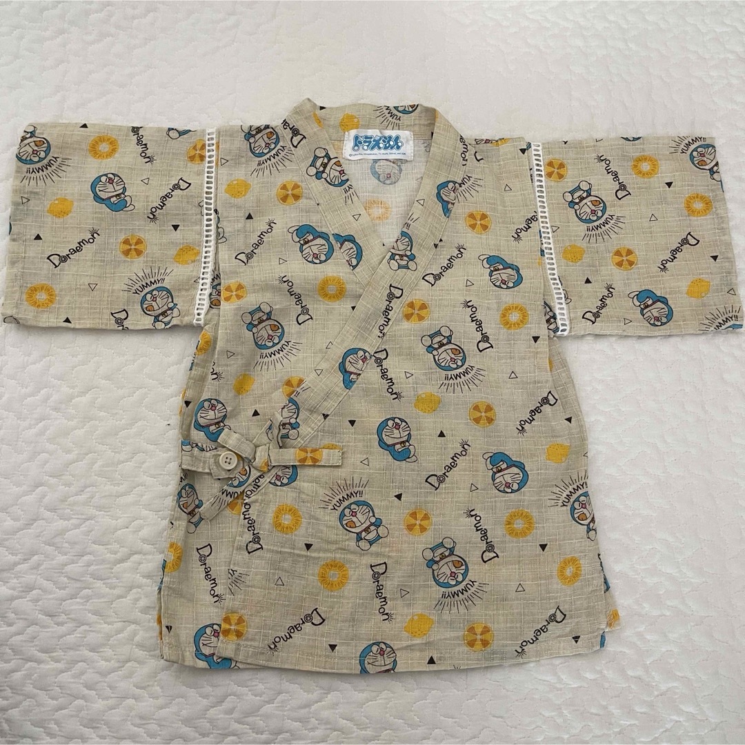 バースデイ(バースデイ)のドラえもん　甚平　100 キッズ/ベビー/マタニティのキッズ服男の子用(90cm~)(甚平/浴衣)の商品写真