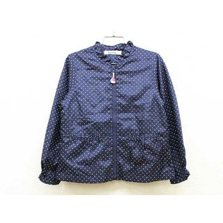 ファミリア(familiar)の【春夏物 新入荷!】▼ファミリア/familiar▼120cm ナイロンジャンパー/ナイロンブルゾン/ウィンドブレーカー 紺×白 【中古】 子供 キッズ kids 女の子 otr 春夏 904042(ジャケット/上着)