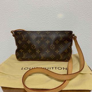 ルイヴィトン(LOUIS VUITTON)の【美品】廃盤 ルイヴィトン  トロター　ショルダー　モノグラム(ショルダーバッグ)