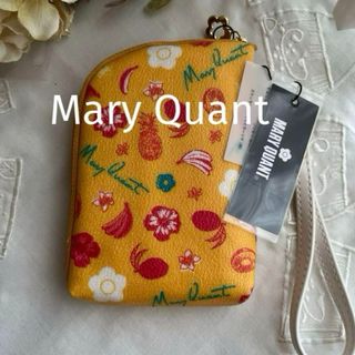 マリークワント(MARY QUANT)の新品 マリークワントポーチ イエロー トロピカル(ポーチ)