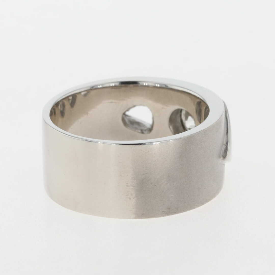 ダイアモンド デザインリング 19.5号 Pt900 【中古】 メンズのアクセサリー(リング(指輪))の商品写真