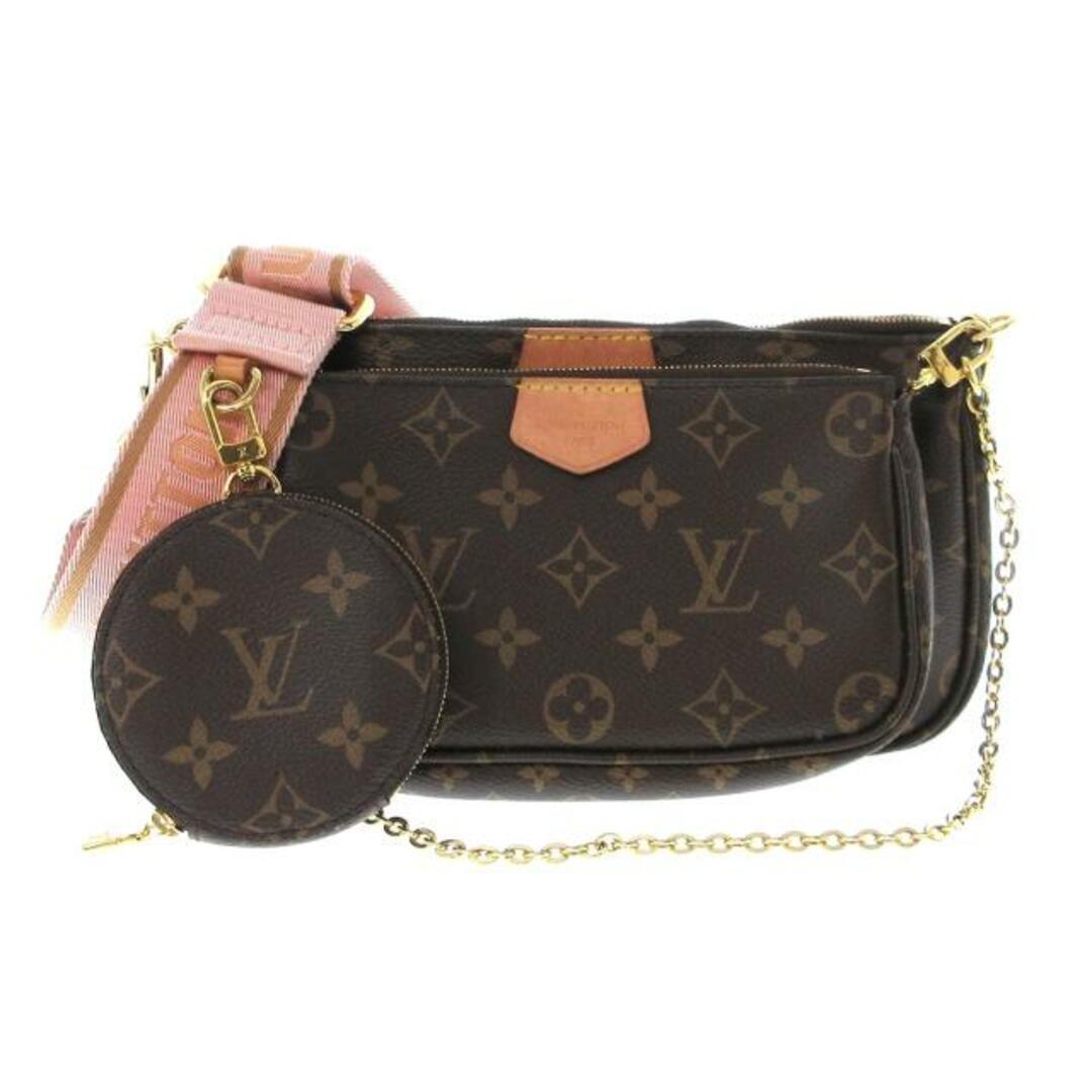 LOUIS VUITTON(ルイヴィトン)のLOUIS VUITTON(ルイヴィトン) ショルダーバッグ モノグラム ミュルティ・ポシェット・アクセソワール M44840 ローズクレール モノグラム・キャンバス×レザー レディースのバッグ(ショルダーバッグ)の商品写真