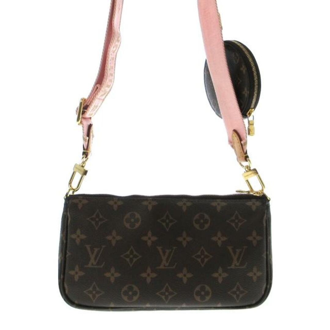 LOUIS VUITTON(ルイヴィトン)のLOUIS VUITTON(ルイヴィトン) ショルダーバッグ モノグラム ミュルティ・ポシェット・アクセソワール M44840 ローズクレール モノグラム・キャンバス×レザー レディースのバッグ(ショルダーバッグ)の商品写真