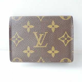 ルイヴィトン(LOUIS VUITTON)のLOUIS VUITTON(ルイヴィトン) 名刺入れ モノグラム アンヴェロップカルトドゥヴィジット M62920 - モノグラム･キャンバス(名刺入れ/定期入れ)