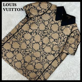 LOUIS VUITTON - ルイヴィトン☆花柄入り半袖シャツ 背面フルジップ仕様 即完売注意 入手困難