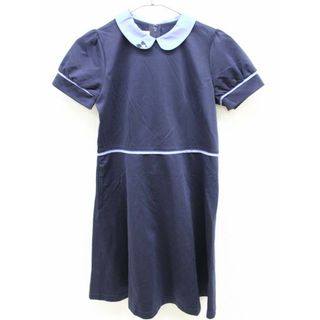 ファミリア(familiar)の【夏物 新入荷!】＜ファミリア/familiar ＞140cm 半袖ワンピース 濃紺×ブルー【中古】子供服 キッズ kids ジュニア 女の子 夏 onepi 614042(ワンピース)