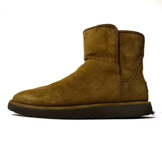 アグ(UGG)のUGG(アグ) ショートブーツ 24 レディース アブリー ミニ 1016548 ブラウン スエード(ブーツ)