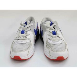 ナイキ(NIKE)の【新入荷!】▼ナイキ/NIKE▼18cm  スニーカー/スポーツシューズ/運動靴 白×グレー×マルチ 【中古】  子供 キッズ kids  男の子  shoes 春夏秋冬 414042(スニーカー)