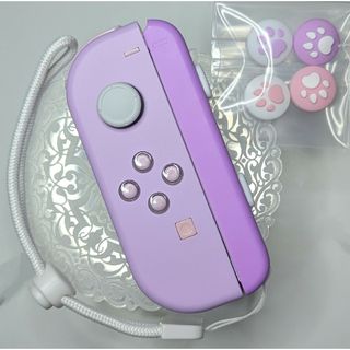 Nintendo Switch - ジョイコン 純正カスタム パステルパープル 左(L)