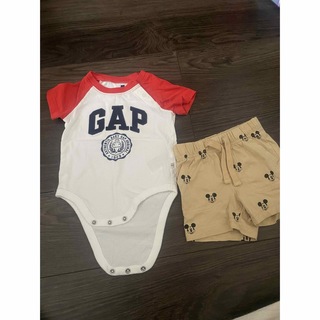 ベビーギャップ(babyGAP)のbaby GAP 3ヶ月〜6ヶ月夏用セット(ロンパース)