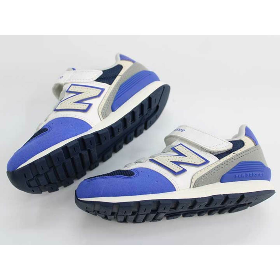 New Balance(ニューバランス)の【新入荷!】新品 未使用品▼ニューバランス/NB/New Balance▼17cm スニーカー/スポーツシューズ/運動靴 白×濃紺×青 996 子供 キッズ kids 男の子 shoes 春夏秋冬 514042 キッズ/ベビー/マタニティのキッズ靴/シューズ(15cm~)(スニーカー)の商品写真